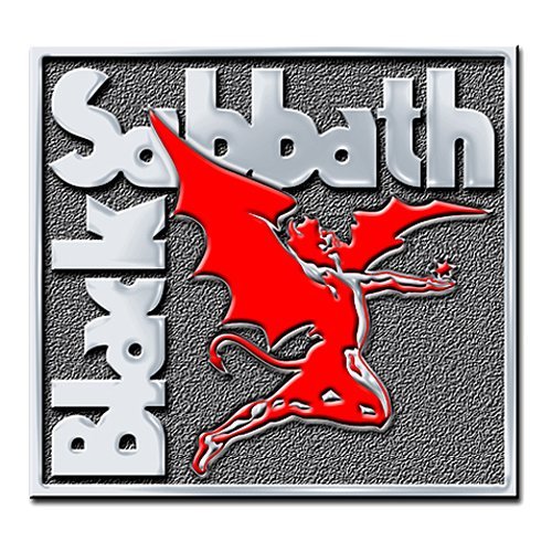 Black Sabbath Pin Badge: Logo & Daemon - Black Sabbath - Merchandise -  - 5056737212006 - 