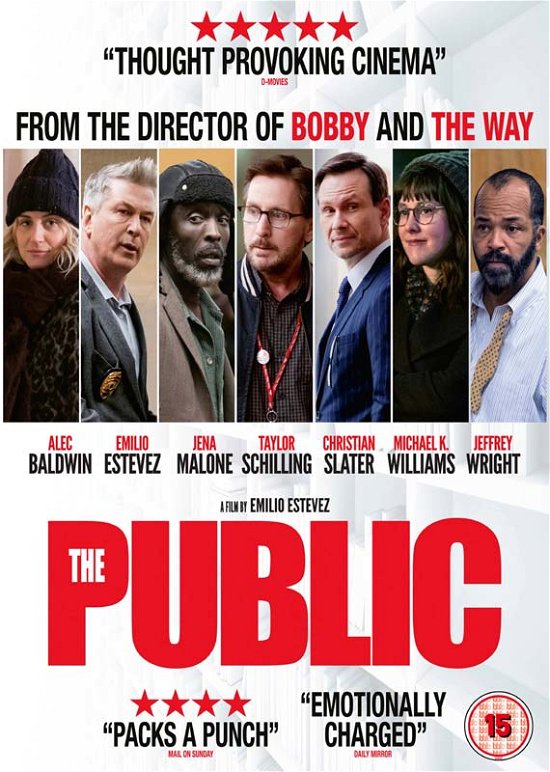 Cover for The Public (DVD) (2020)