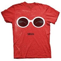 Cover for Nirvana · Red Sunglasses (T-shirt) [size S] [Red edition] (2016)