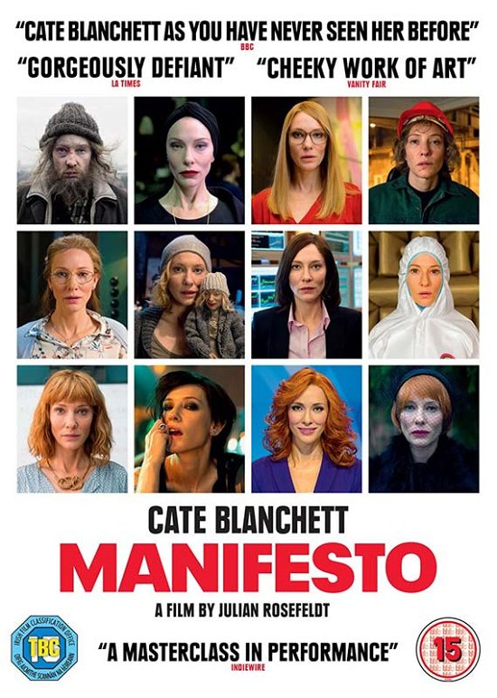 Manifesto - Manifesto - Elokuva - Modern Films - 5060568950006 - maanantai 19. maaliskuuta 2018
