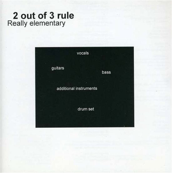 Cover for 2 out of 3 Rule · Really Elementary (CD) (2009)