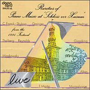 Cover for Rarities of Piano Music 6 / Various · Rarities Of Piano Music Husum Festival (CD) (2009)