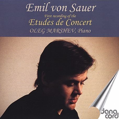 Cover for Sauer,emil Von / Marchev · Etudes De Concert (CD) (2001)