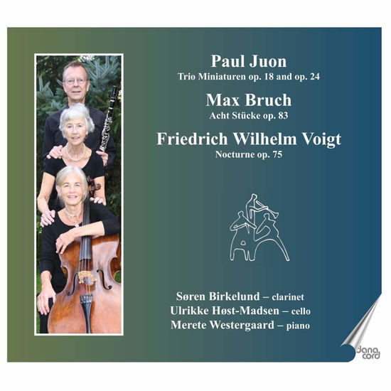 Cover for Birkelund / Host-madsen · Paul Juon: Trio Miniatruen. Op 18 &amp; Op. 24 / Max Bruch: Acht Stucke. Op. 83 / Friedrich Wilhelm Voigt: Nocturne. Op. 75 (CD) (2019)