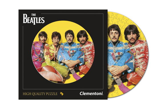 21400 Beatles Puzzle Lp-kollektion Rund - with a Little Help from My Friends - Clementoni - Other - CLEMENTONI - 8005125214006 - 