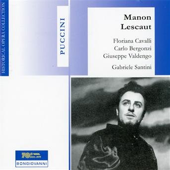 Cover for Puccini / Cavalli / Bergoni / Valdengo / Santini · Manon Lescaut (CD) (2012)