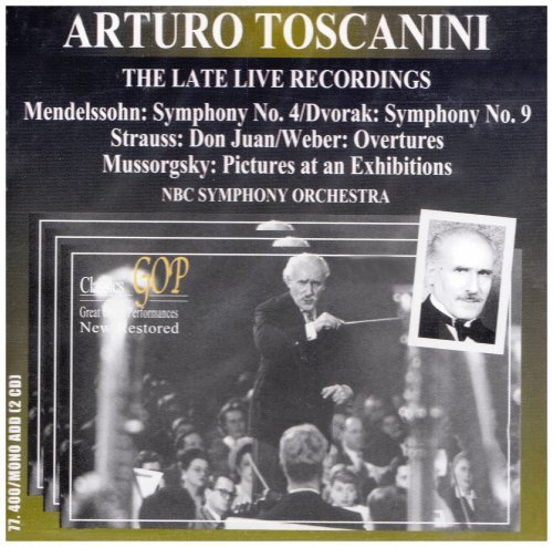 Cover for Arturo Toscanini · Late Live Recordings 1951-1954 (CD) (2004)