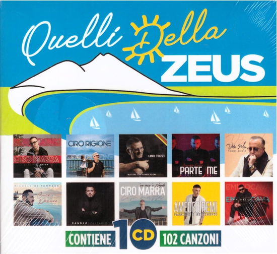 Cover for Compilation · Quelli Della Zeus (Box 10 Cd) (CD) (2024)