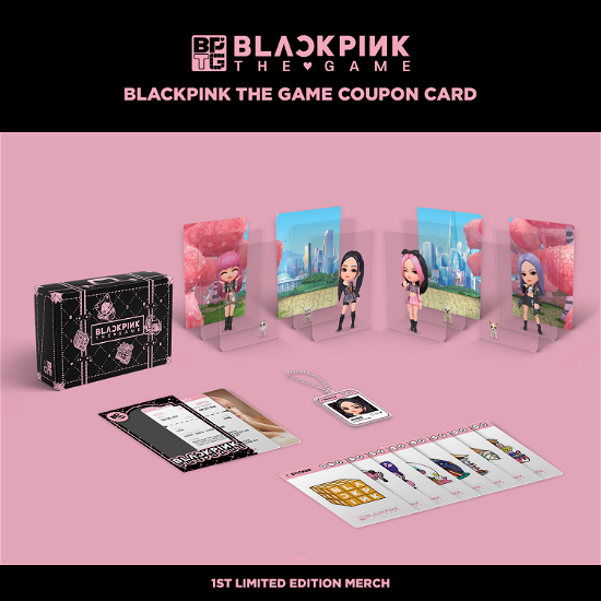 Blackpink The Game Coupon Card - BLACKPINK - Fanituote - YG ENTERTAINMENT - 8809949670006 - torstai 15. kesäkuuta 2023