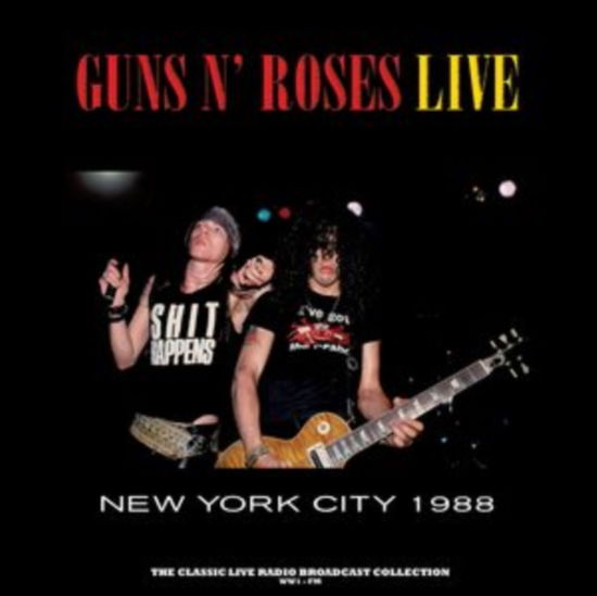 Live In New York City 1988 (Yellow Cloudy Vinyl) - Guns N Roses - Music - SECOND RECORDS - 9120005654006 - June 28, 2024