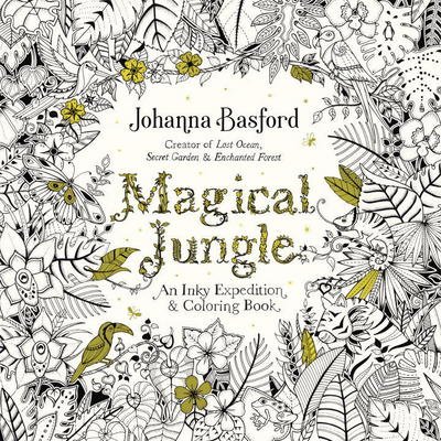 Cover for Johanna Basford · Magical Jungle: An Inky Expedition and Coloring Book for Adults (Paperback Book) (2016)