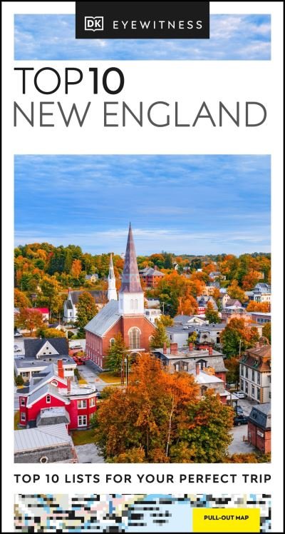 Cover for DK Eyewitness · DK Eyewitness Top 10 New England - Pocket Travel Guide (Taschenbuch) (2022)
