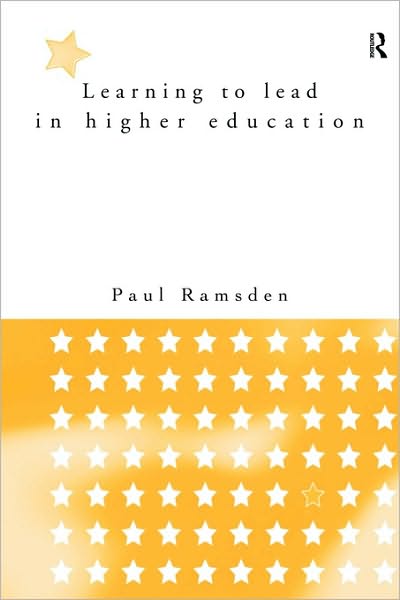 Cover for Paul Ramsden · Learning to Lead in Higher Education (Paperback Book) (1998)