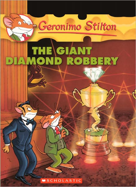 Cover for Geronimo Stilton · The Giant Diamond Robbery (Turtleback School &amp; Library Binding Edition) (Geronimo Stilton (Numbered)) (Hardcover Book) [Reprint edition] (2011)