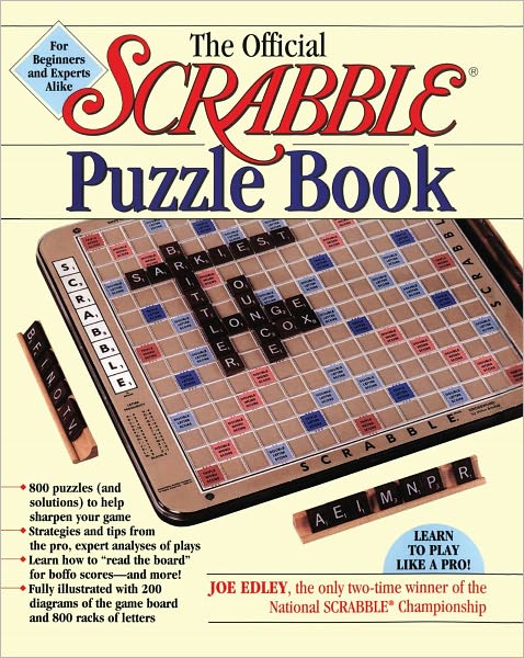 The Official Scrabble Puzzle Book - Joe Edley - Książki - Gallery Books - 9780671569006 - 1 listopada 1997