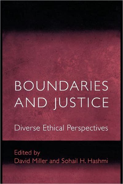 Cover for David Miller · Boundaries and Justice: Diverse Ethical Perspectives - Ethikon Series in Comparative Ethics (Taschenbuch) (2001)