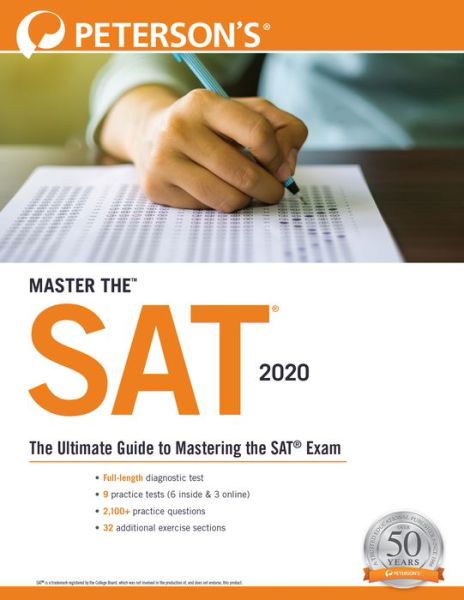 Cover for Peterson's · Master the SAT 2020 (Taschenbuch) (2020)