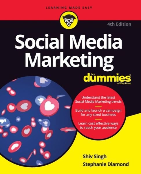 Cover for Shiv Singh · Social Media Marketing For Dummies (Paperback Book) (2020)
