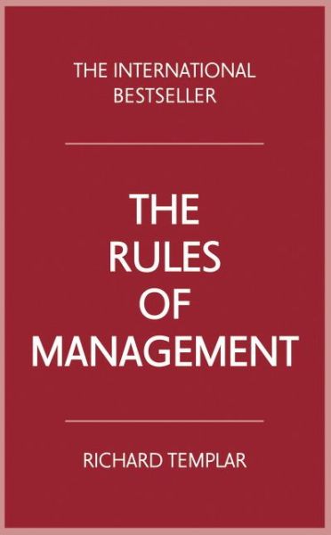 Cover for Richard Templar · The Rules of Management (Paperback Book) (2015)