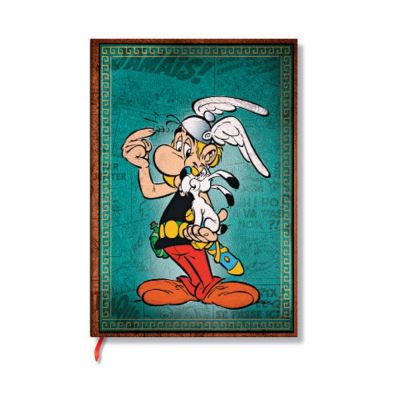 Asterix the Gaul (The Adventures of Asterix) Midi Unlined Hardback Journal (Elastic Band Closure) - The Adventures of Asterix - Paperblanks - Books - Paperblanks - 9781439797006 - December 1, 2023