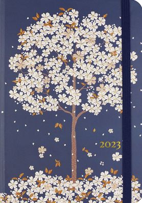 Cover for Peter Pauper Press Inc. · 2023 Falling Blossoms Weekly Planner (16 Months, Aug 2022 to Dec 2023) (Calendar) (2022)