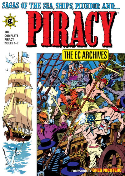 Cover for Carl Wessler · Ec Archives: Piracy (Hardcover Book) (2019)