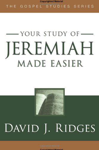 Cover for David J. Ridges · Jeremiah Made Easier (Gospel Studies (Cedar Fort)) (Paperback Book) (2010)