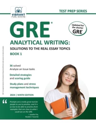 Cover for Vibrant Publishers · GRE Analytical Writing (Book) (2023)