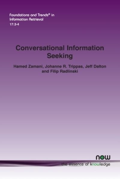 Cover for Hamed Zamani · Conversational Information Seeking (Book) (2023)