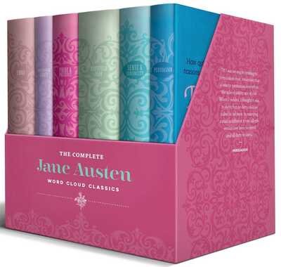 Cover for Jane Austen · Jane Austen Boxed Set - Word Cloud Classics (Taschenbuch) (2020)