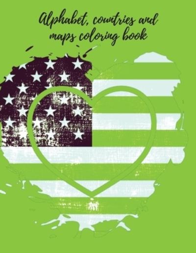 Cover for Cristie Publishing · Alphabet, countries and maps coloring book. (Paperback Book) (2020)