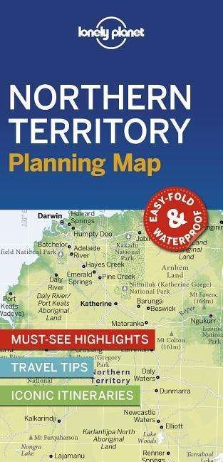 Lonely Planet Northern Territory Planning Map - Map - Lonely Planet - Livros - Lonely Planet Global Limited - 9781788686006 - 15 de novembro de 2019
