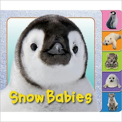 Cover for Chez Picthall · Animal Tabs: Snow Babies (Board book) (2008)