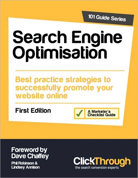 Cover for Phil Robinson · Search Engine Optimisation: Best Practice Strategies to Successfully Promote Your Website Online - Marketers Checklist Guide (Paperback Book) (2010)