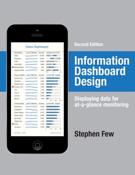 Cover for Stephen Few · Information Dashboard Design: Displaying Data for At-a-Glance Monitoring (Innbunden bok) [Second edition] (2013)