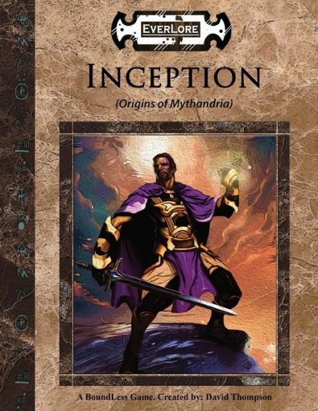 Cover for David Thompson · Inception: Origins of Mythandria (Pocketbok) (2019)