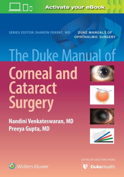 Cover for Preeya Gupta · The Duke Manual of Corneal and Cataract Surgery (Pocketbok) (2021)