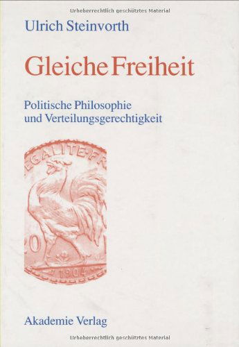 Cover for U. Steinvorth · Gleiche Freiheit (Book) [German edition] (1999)