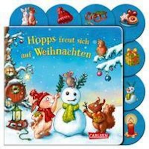 Cover for Maya Geis · Hopps freut sich auf Weihnachten (Board book) (2021)