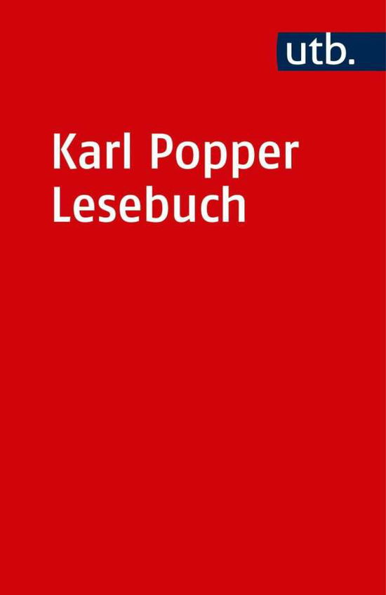 Cover for Karl R. Popper · UTB.2000 Popper.Lesebuch (Buch)