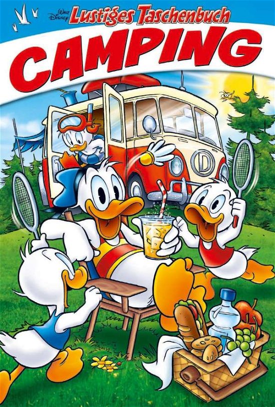 Cover for Disney · Lustiges Taschenbuch Camping 01 (Paperback Book) (2021)