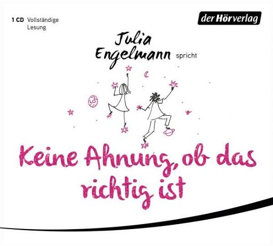 Cover for Julia Engelmann · Keine Ahnung,ob Das Richtig Ist (CD) (2019)