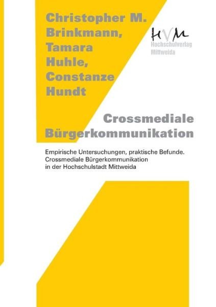 Cover for Brinkmann · Crossmediale Bürgerkommunikat (Book) (2019)
