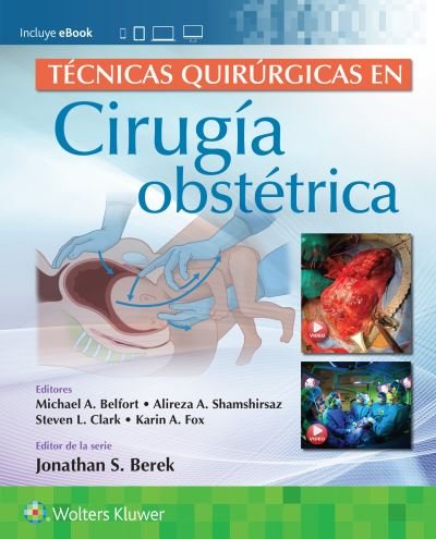Cover for Michael Belfort · Tecnicas quirurgicas en cirugia obstetrica (Paperback Book) (2023)