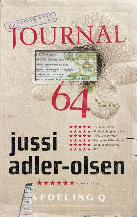 Afdeling Q,  bind 4: Journal 64 - Jussi Adler-Olsen - Bøger - Politikens Forlag - 9788740001006 - 1. november 2011