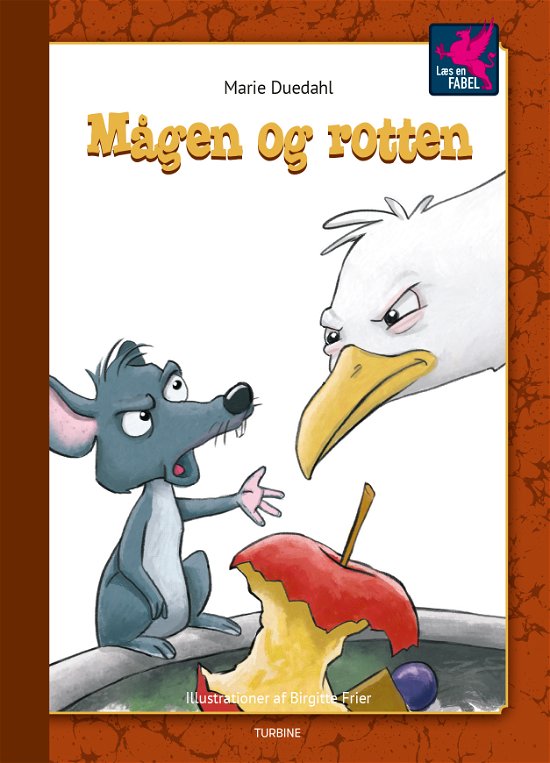 Cover for Marie Duedahl · Læs en FABEL: Mågen og rotten (Innbunden bok) [1. utgave] (2020)