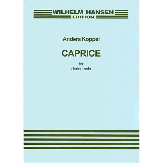 Cover for Anders Koppel · Anders Koppel: Caprice (Partituren) (2015)