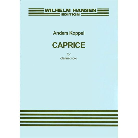 Cover for Anders Koppel · Anders Koppel: Caprice (Sheet music) (2015)