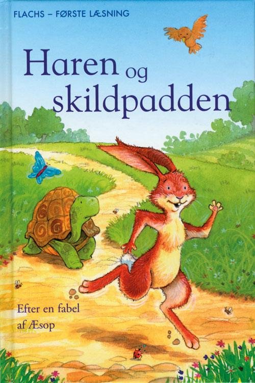Cover for Mairi Mackinnon · Flachs - første læsning: Haren og skildpadden (Bound Book) [1.º edición] (2007)