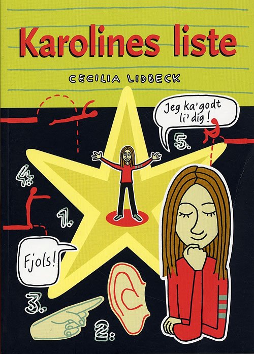 Cover for Cecilia Lidbeck · Karolines liste (Indbundet Bog) [1. udgave] (2005)